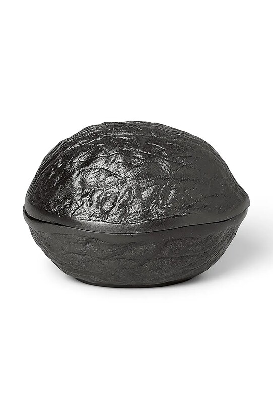 ferm LIVING recipient cu capac Forest Nut Box negru 1104264540