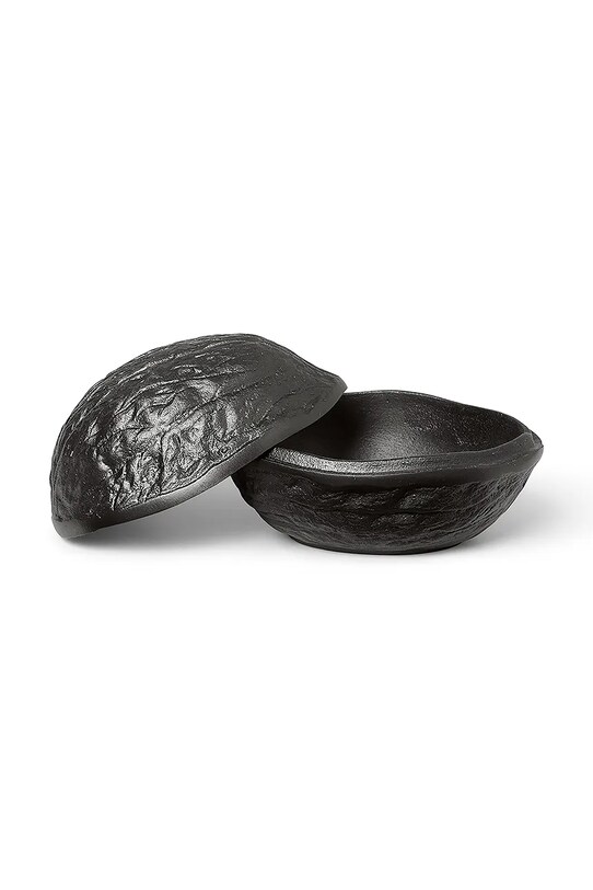 ferm LIVING recipient cu capac Forest Nut Box 1104264540 negru AA00