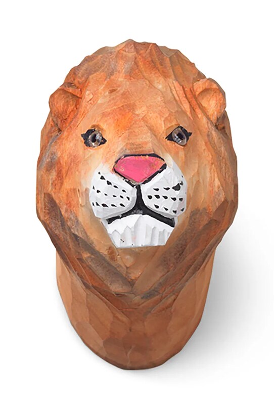 ferm LIVING wieszak ścienny Lion 110008715 pomarańczowy AA00