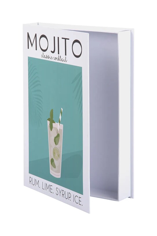Present Time pudełko do przechowywania Storage Book Mojito PT4287 multicolor AA00