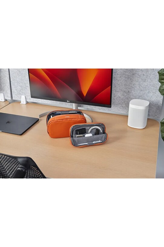 Orbitkey organizer biurowy podróżny Desk Pouch Terracotta 22 x 12 x 5 cm WDP1.TER.109