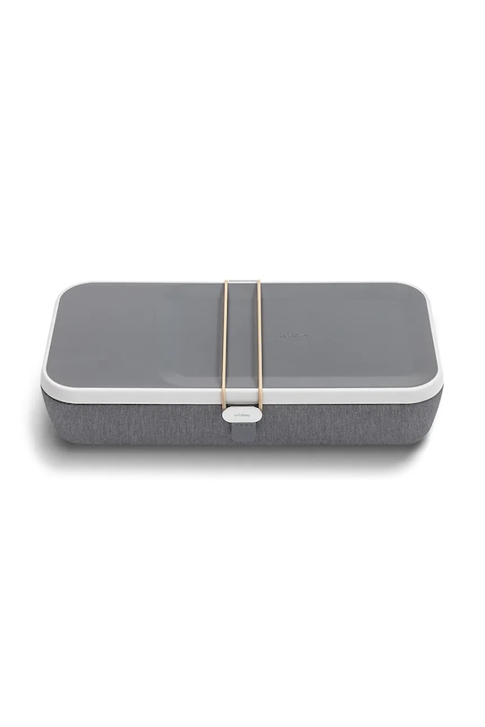 Prenosný kancelársky organizér s funkciou bezdrôtového nabíjania Orbitkey Nest v2 24 x 12 x 5 cm sivá WNS2.ASH.104