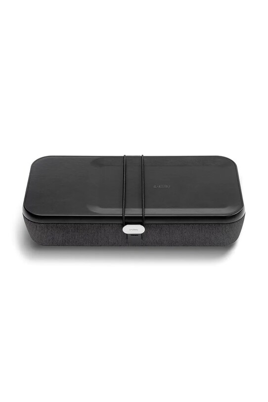 Orbitkey przenośny organizer biurowy z funkcją ładowania bezprzewodowego Nest v2 24 x 12 x 5 cm czarny WNS2.BLK.104