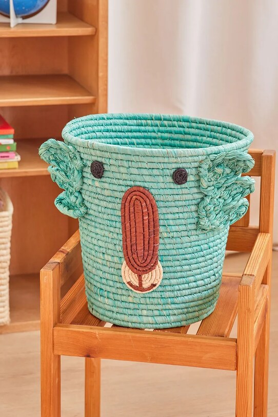 Rice kosz do przechowywania 30 x 20 cm BSANI.RNCOA turkusowy AA00