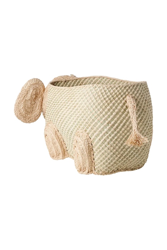 Rice kosz do przechowywania 40 x 30 x 49 cm BSANI.ELEPH beżowy AA00