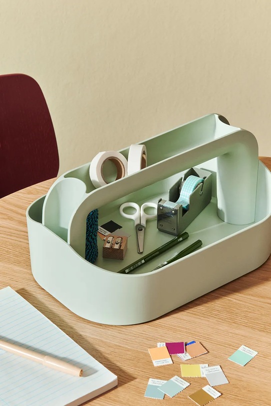 Salon i sypialnia HAY skrzynka do przechowywania Tool Box 21 x 30 x 14 cm AE372.A660 zielony