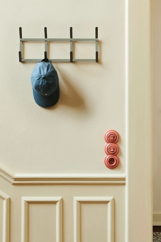 HAY wieszak ścienny Tape S/49,5 x 5,5 x 22 cm AE367.A601.AC37 szary AA00