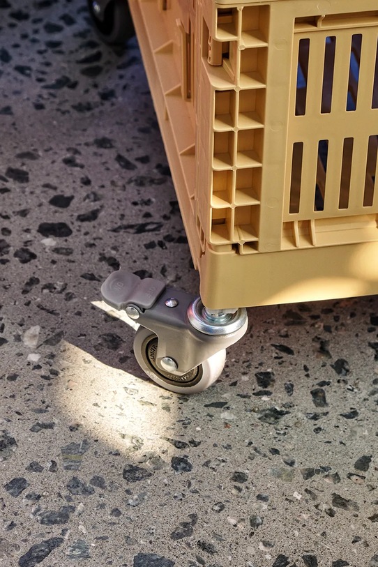 HAY kerekek dobozhoz Colour Crate 3 x 6,5 x 9 cm 4 db AC463.A908.AH66.01TV szürke AA00