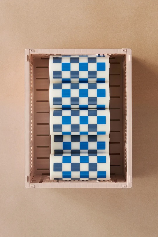 Obývací pokoj a ložnice Úložný box HAY Colour Crate M / 14 x 26,5 x 34,5 cm AB634A602AC68 růžová
