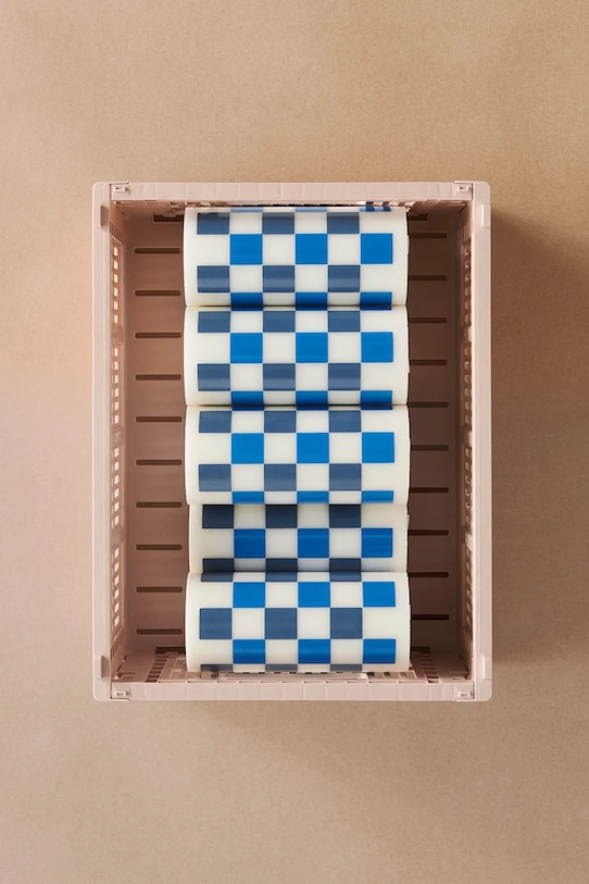 Nappali és hálószoba HAY tároló Colour Crate M / 14 x 26,5 x 34,5 cm AB634A602AC68 rózsaszín