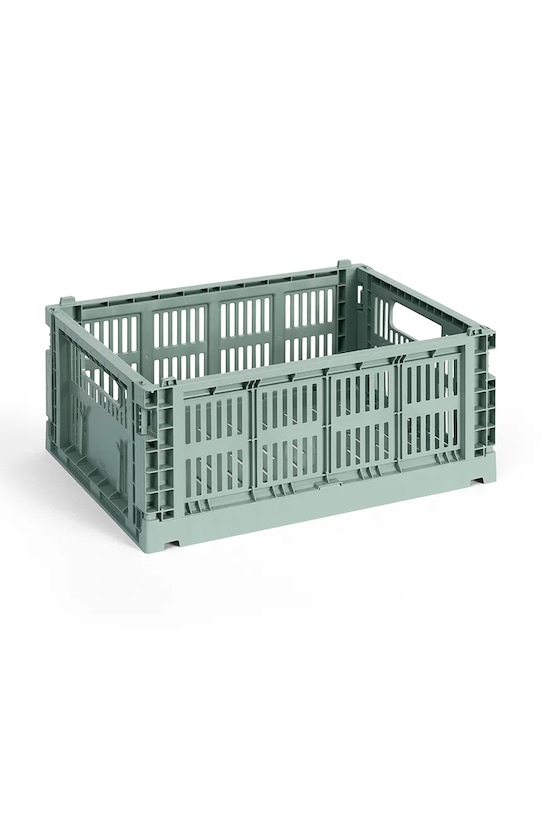 Коробка для зберігання HAY Colour Crate M / 14 x 26,5 x 34,5 cm бірюзовий AB634A602AG28
