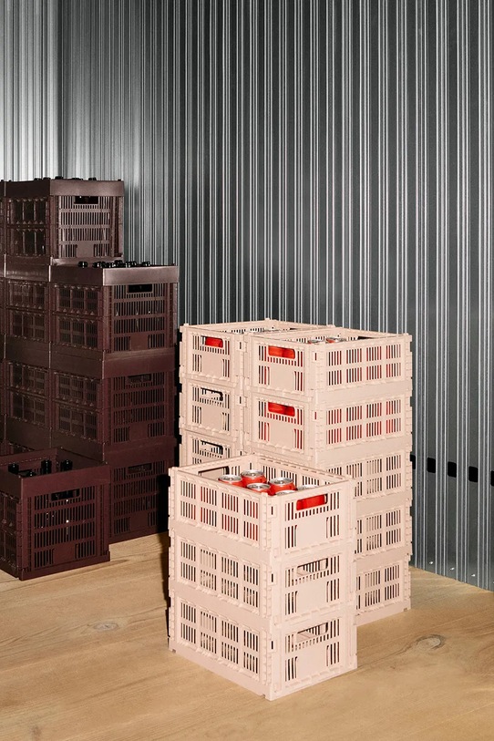 Коробка для зберігання HAY Colour Crate L / 18,5 x 34,5 x 53 cm рожевий AB634A603AF65