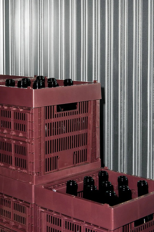Úložný box HAY Colour Crate L / 18,5 x 34,5 x 53 cm AB634A603AG31 burgundské AA00