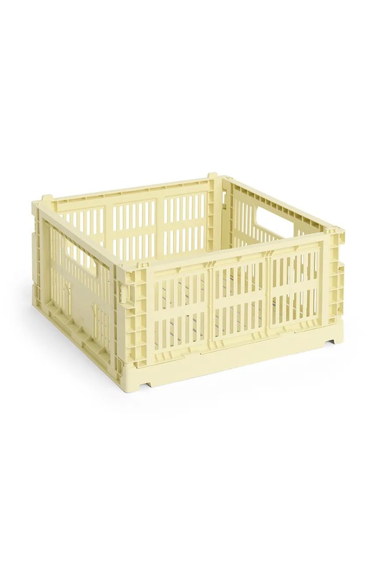 Κουτί αποθήκευσης HAY Colour Crate M /14 x 26,5 x 34,5 cm κίτρινο AB634F125AB86