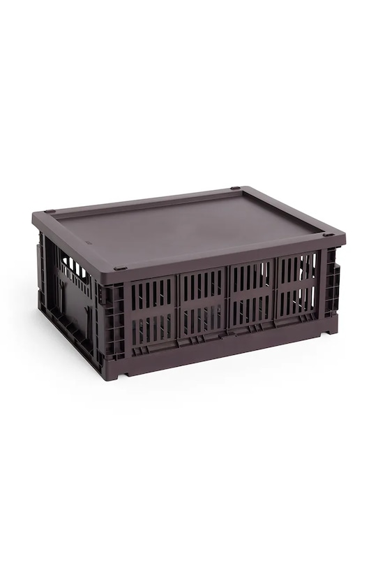 HAY doboz fedő Colour Crate M / 27 x 35 cm AE759A602AG31 burgundia AA00
