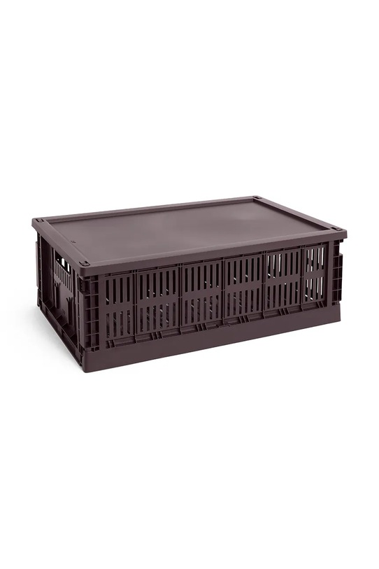 Víko krabice HAY Colour Crate L / 35,5 x 54,5 cm AE759A603AG31 burgundské AA00