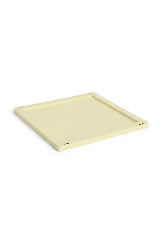 Víko krabice HAY Colour Crate M / 30 x 30 cm žlutá AE759F127AB86