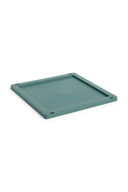 HAY pokrywka do pudełka Colour Crate M / 30 x 30 cm zielony AE759F127AE77