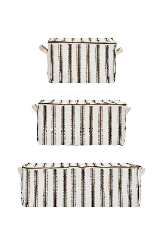 House Doctor set de coșuri de depozitare HDVibes 35 x 55 cm 3-pack alb 205720534