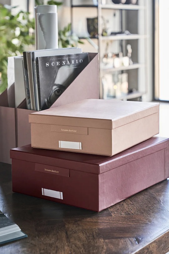 House Doctor pudełko do przechowywania HDKeep 21 x 28 cm 2-pack multicolor 202740283