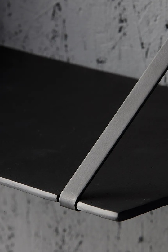 Living și dormitor House Doctor raft suspendat HDLemmy 25 x 70 cm 211150850 negru