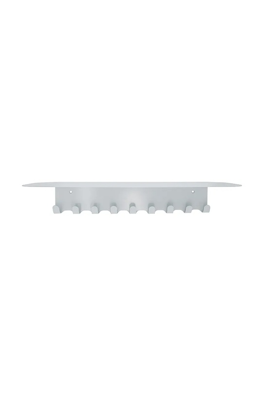 House Doctor appendiabiti da parete con mensola HDBook 18 x 60 cm grigio 208580007