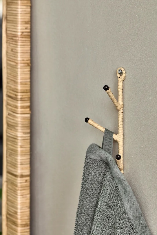 House Doctor cuier de perete HDBranch 20 x 5,5 cm 267660007 bej AA00