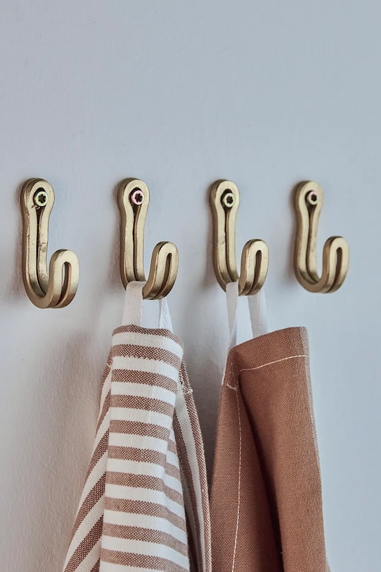 House Doctor zestaw haczyków HDYra 4-pack 203666062 zielony AA00