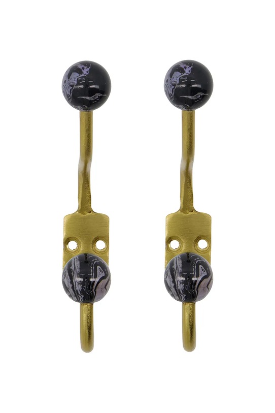 Αγκιστρο House Doctor HDBal 13 cm 2-pack κίτρινο 900000378