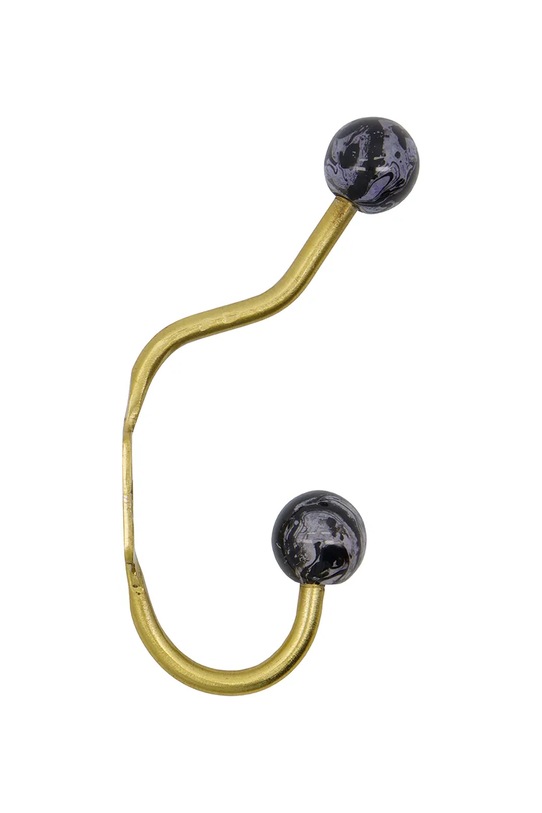 Salon i sypialnia House Doctor haczyk HDBal 13 cm 2-pack 900000378 żółty