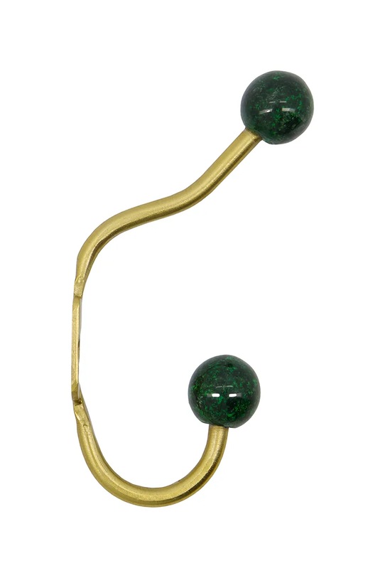 Salon i sypialnia House Doctor haczyk HDBall 13 cm 2-pack 900000380 zielony