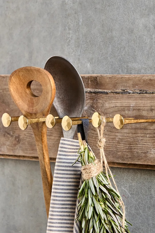 House Doctor zestaw wieszaków ściennych HDWall 8 cm 6-pack zielony 900000606