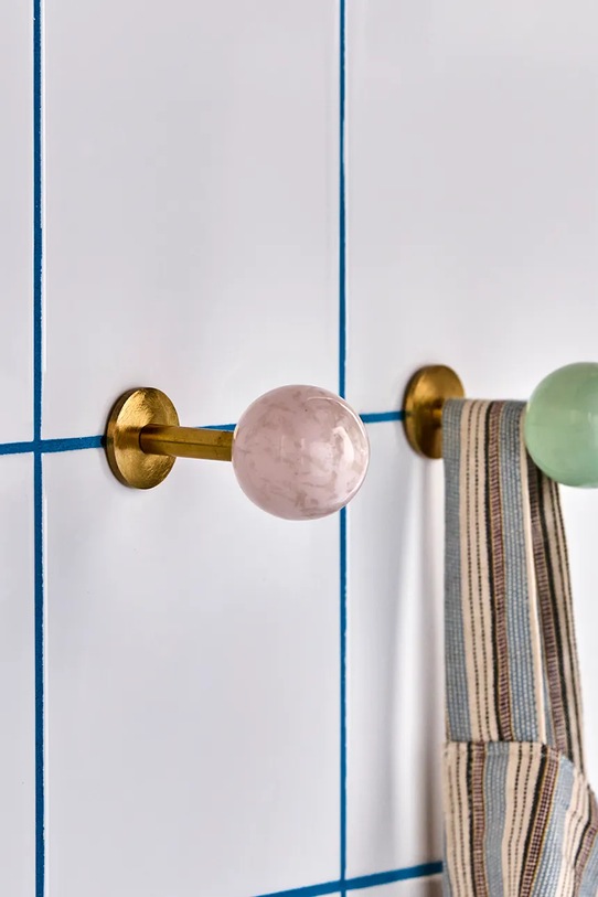 House Doctor haczyk HDBall 8 cm 2-pack różowy 900000432