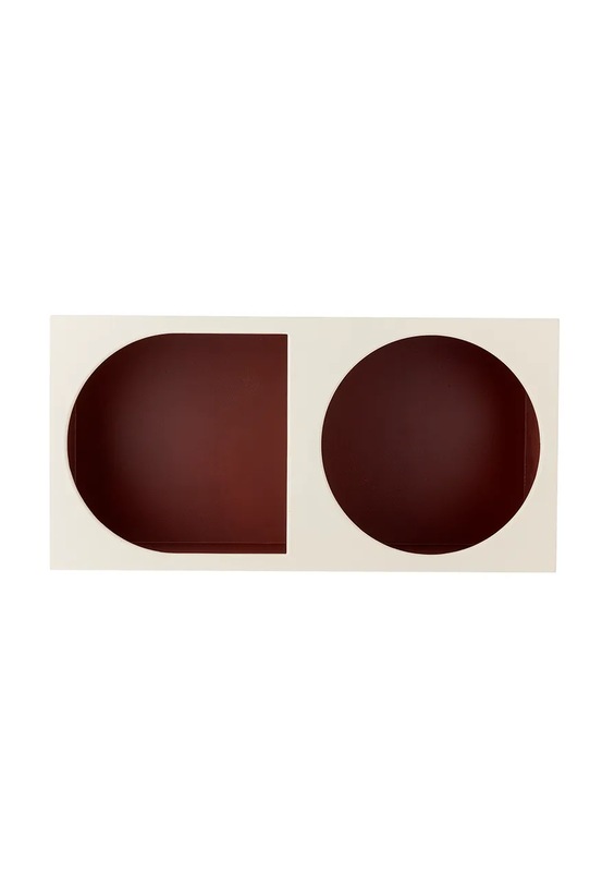 Bloomingville raft suspendat Graphia 30 x 60 x 24 cm 82062907 alb