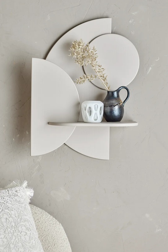 Nástěnná police Bloomingville Leonard 44 x 60 x 21 cm 82065139 vícebarevná