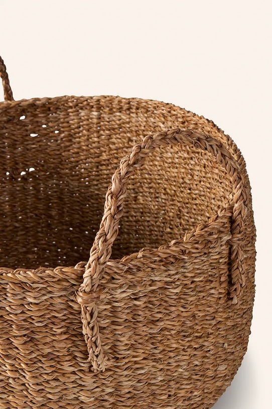 Calma House kosz do przechowywania Braid 50 x 30 x 30 cm BRAID.50CA.NAT pomarańczowy AA00