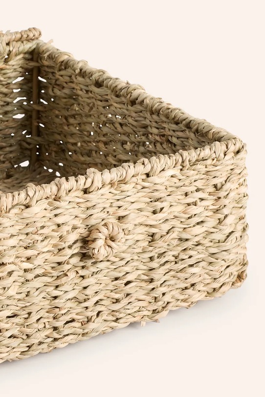 Úložný box Calma House Catola 20 x 20 x 10 cm CATOLA.BX20.NAT oranžová AA00