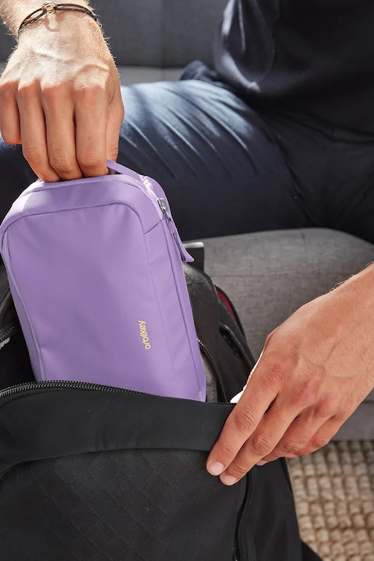 Cestovný organizér 2v1 Orbitkey Tech Pouch x KonMari 23 x 14 x 8 cm WTP1.LIL.109