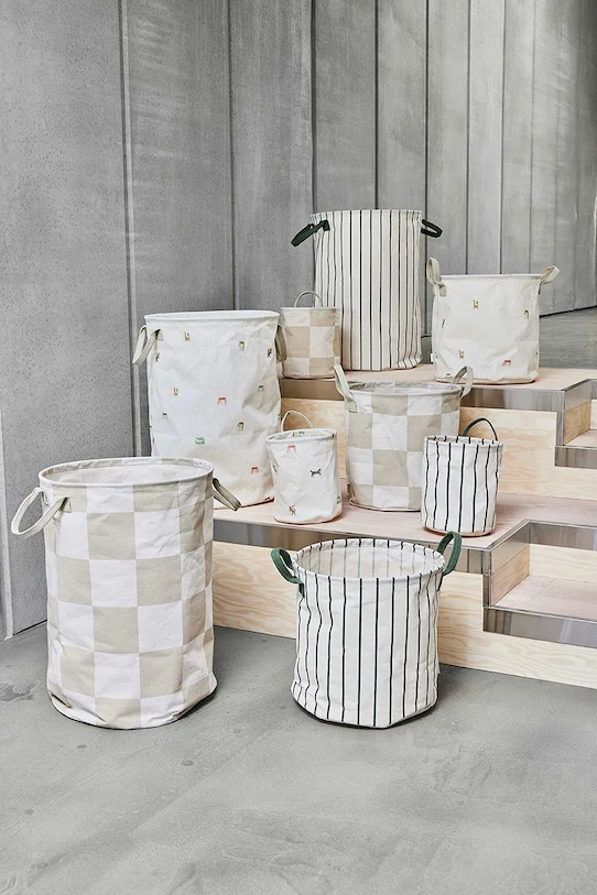 OYOY zestaw koszy do przechowywania Chess 32 x 32 x 32 cm 2-pack L301583 beżowy AA00