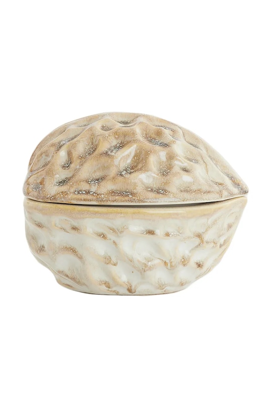 Light & Living pojemnik z pokrywką 18,5 x 15,5 x 14,5 cm brązowy 5742782