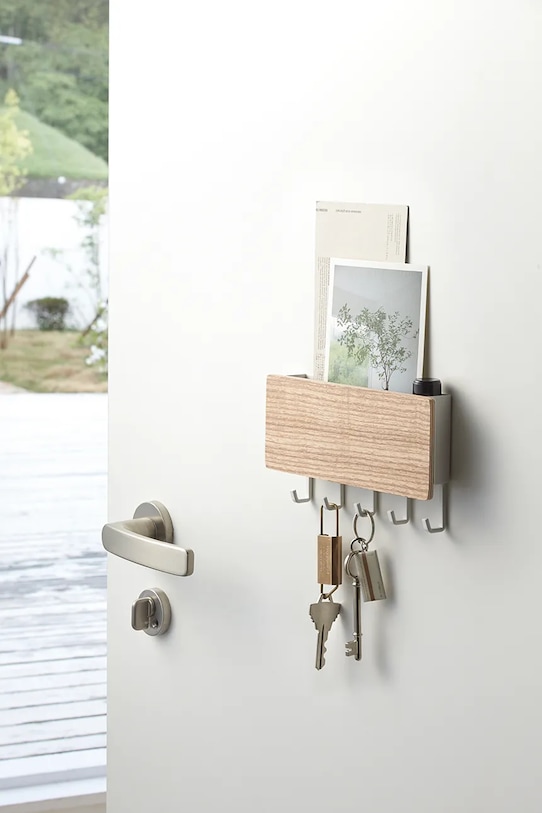 Salon i sypialnia Yamazaki wieszak na klucze 2730 biały