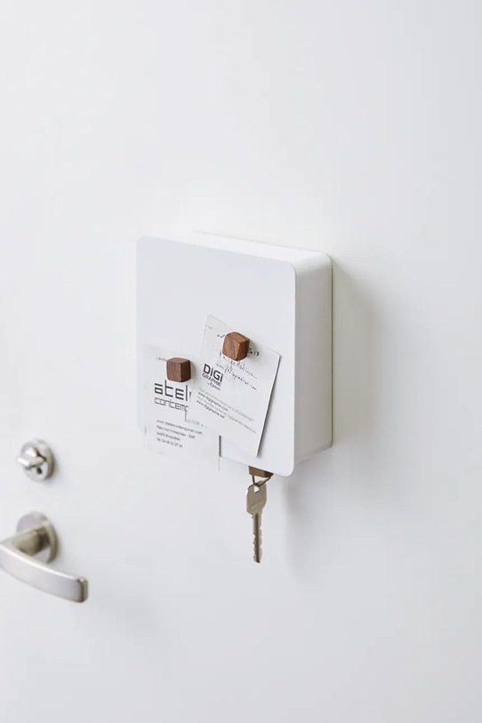 Salon i sypialnia Yamazaki wieszak na klucze 4799 biały