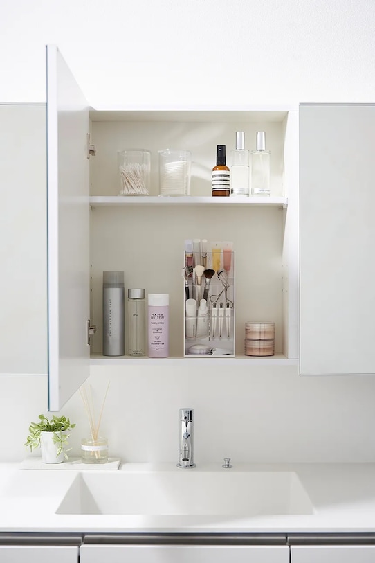 Yamazaki organizer na kosmetyki 5603 biały