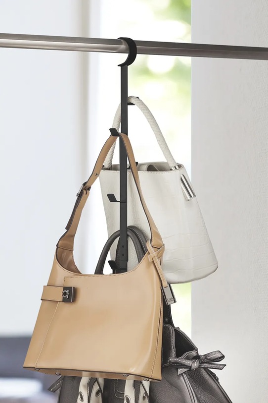 Salon i sypialnia Yamazaki wieszak 7648. czarny