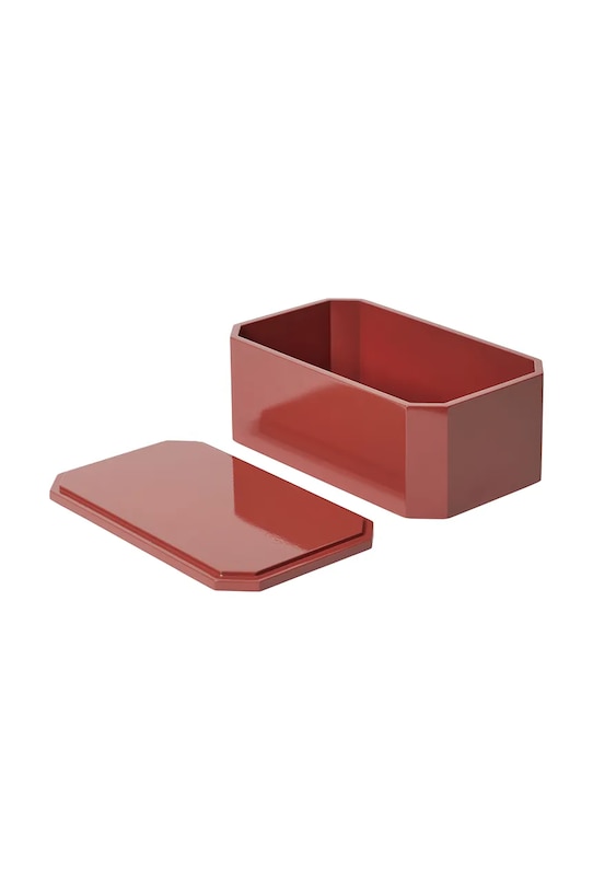 Living și dormitor ferm LIVING recipient cu capac Nova 25 x 15 cm 1104271952 rosu