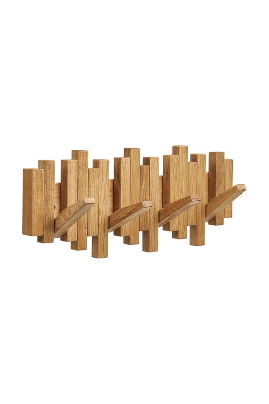 House Nordic wieszak ścienny Caltra 3 x 40 x 18 cm beżowy 4494055