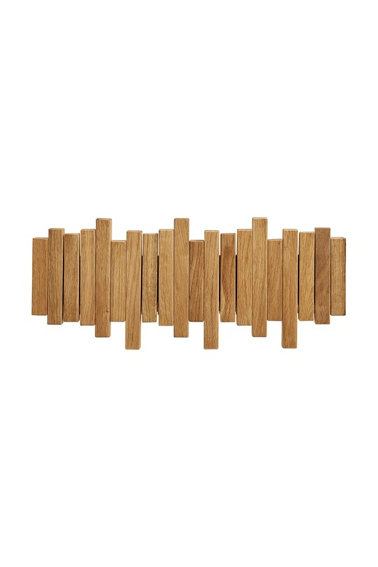 Salon i sypialnia House Nordic wieszak ścienny Caltra 3 x 40 x 18 cm 4494055 beżowy
