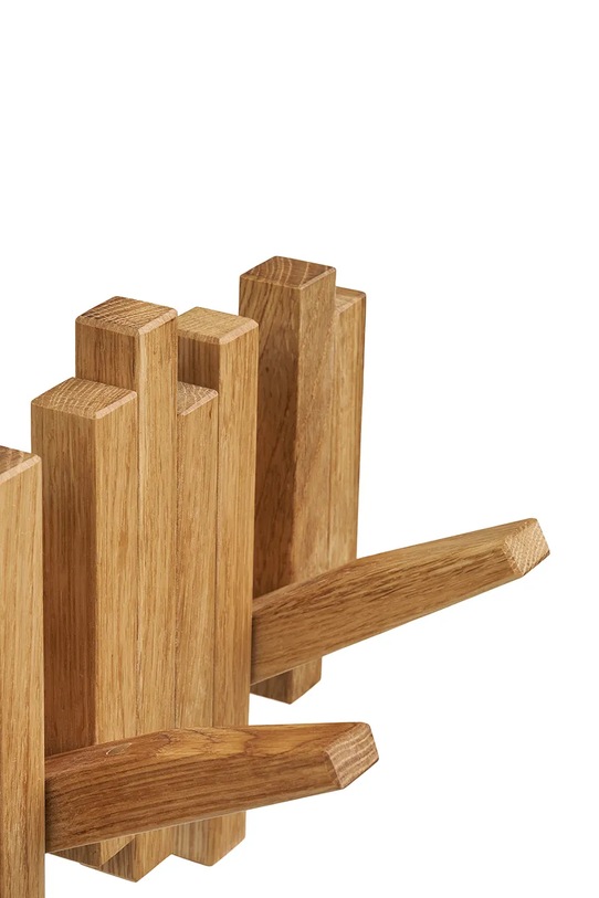 House Nordic wieszak ścienny Caltra 3 x 40 x 18 cm beżowy 4494055
