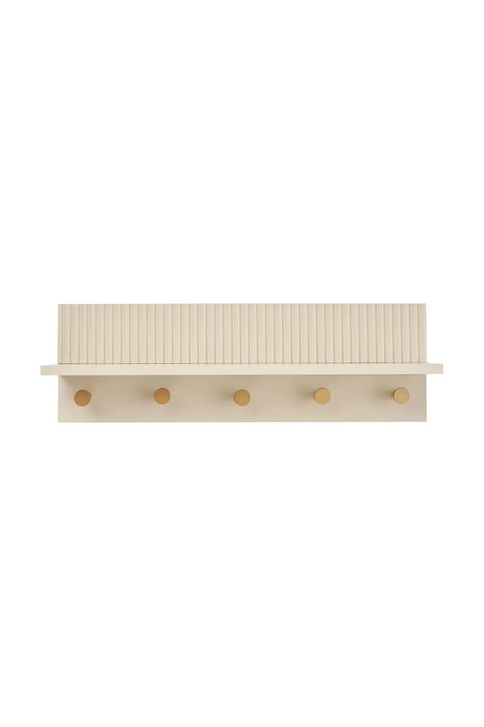 Κρεμάστρα τοίχου με ράφι House Nordic Rocca 50 x 12 x 16 cm μπεζ 4292041