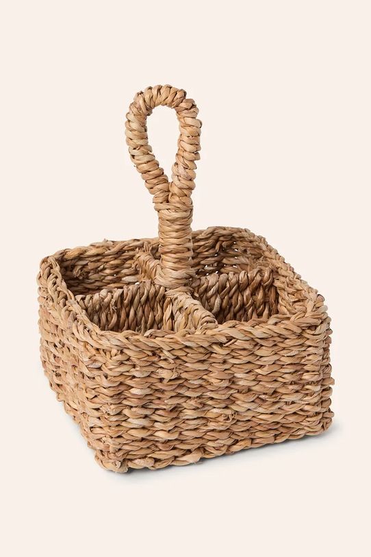 Calma House kosz do przechowywania Braid 16 x 16 x 9 cm beżowy BRAID.31CP.NAT